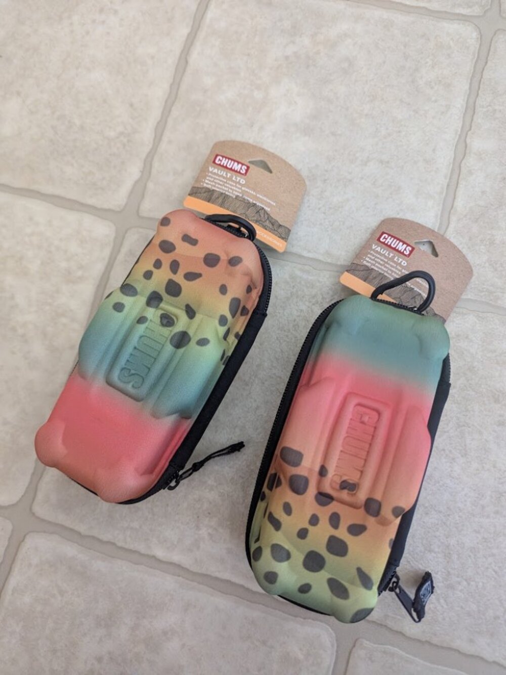 NEW Chums Vault LTD Sunglasses Case x2